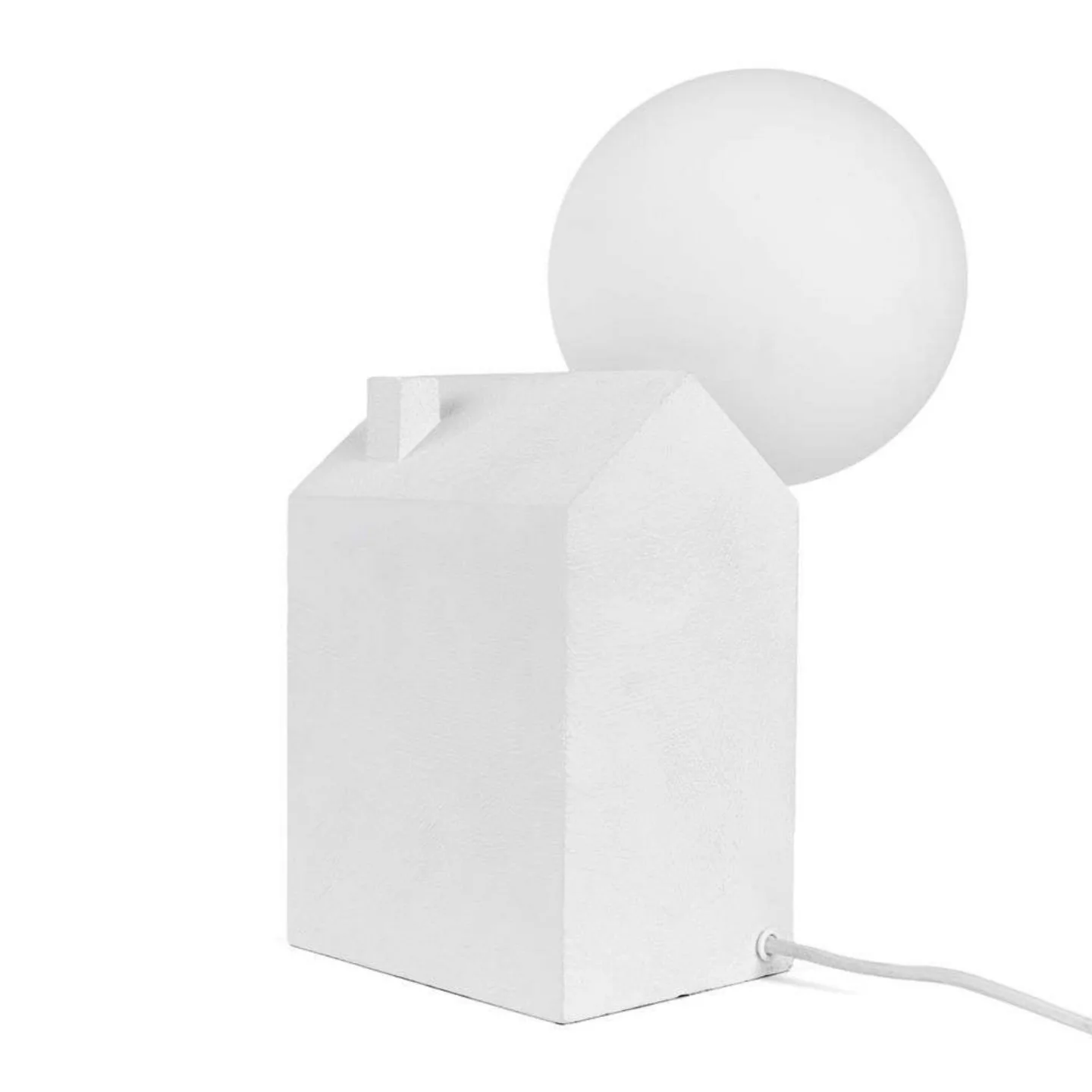 Dreamlike Tischleuchte Weiß - Seletti - Wohnzimmer - Beton