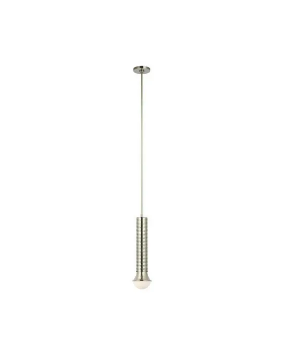 Precision Petite Elongated Pendant Polished Nickel