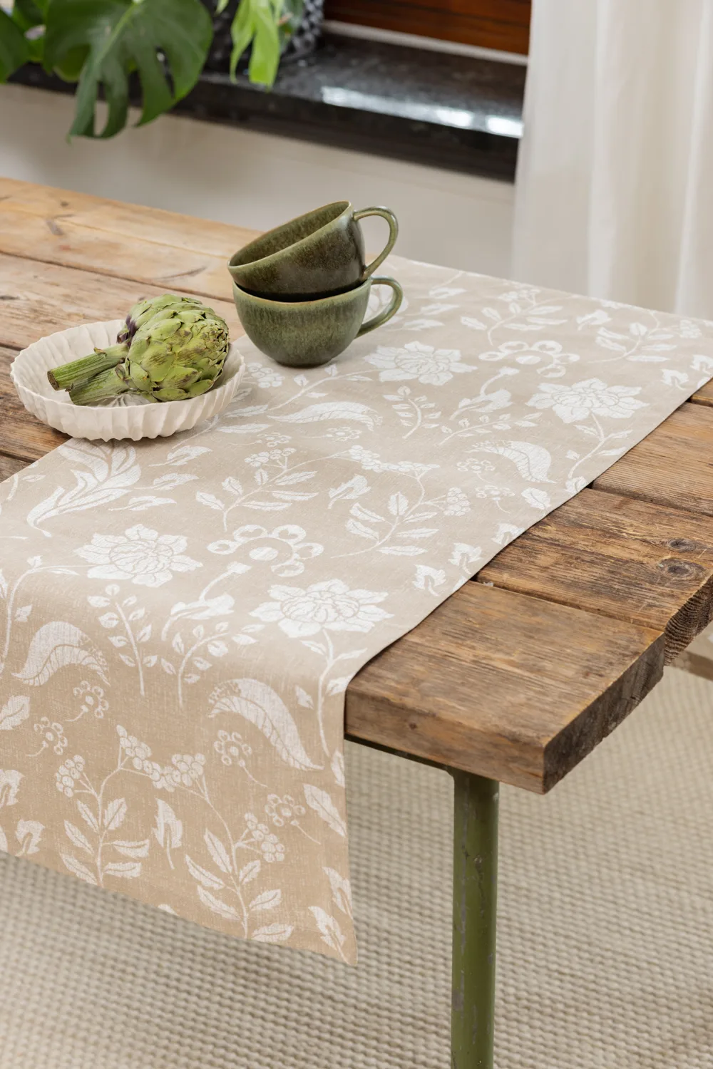Løpere - Onni (beige) (Størrelse: 40 x 140)