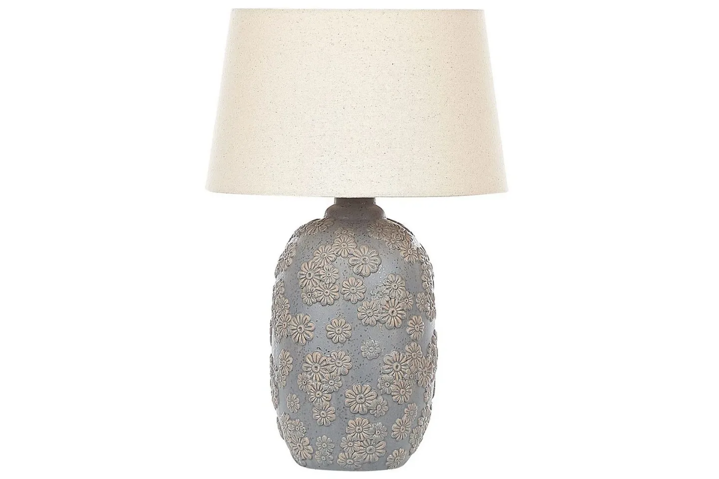 Bracto Bordslampa 46 cm E27 - Grå/Ljusbeige