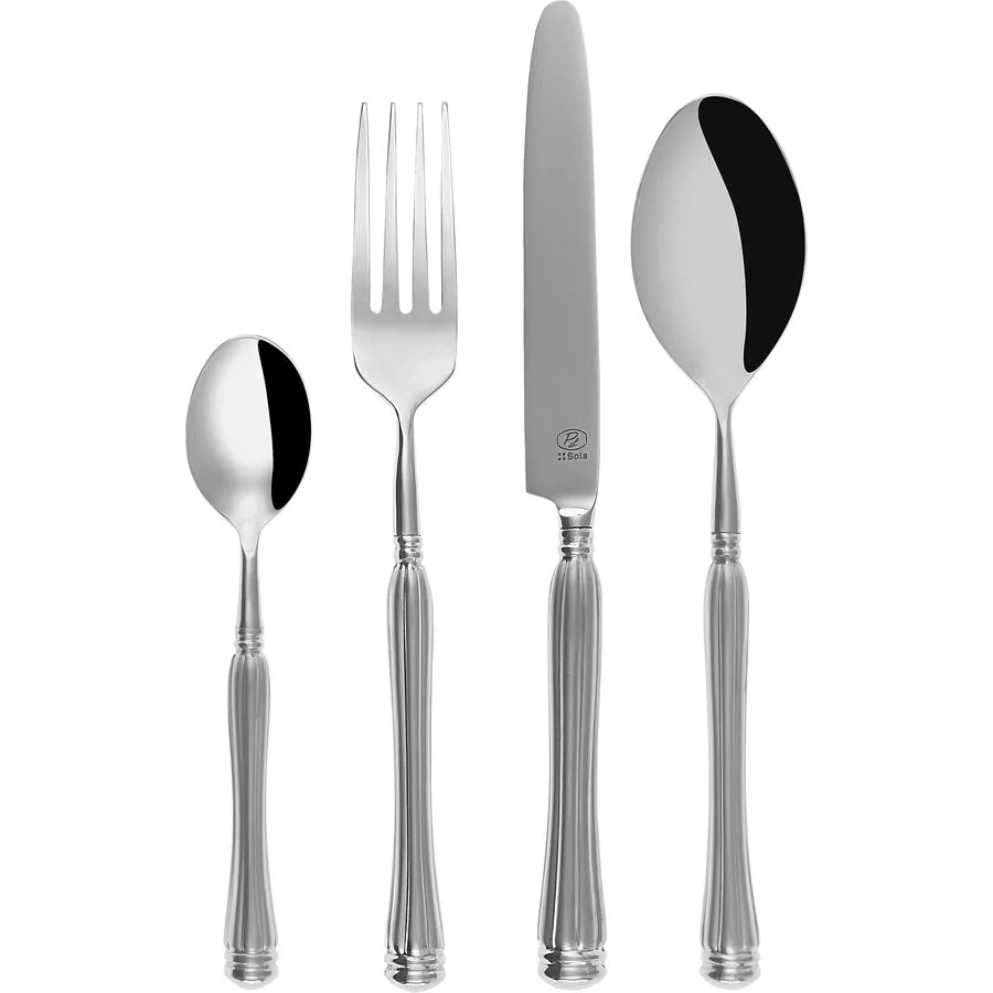 Sola Besteck-Set Adam silber Chromnickelstahl 18/10 16 Stk