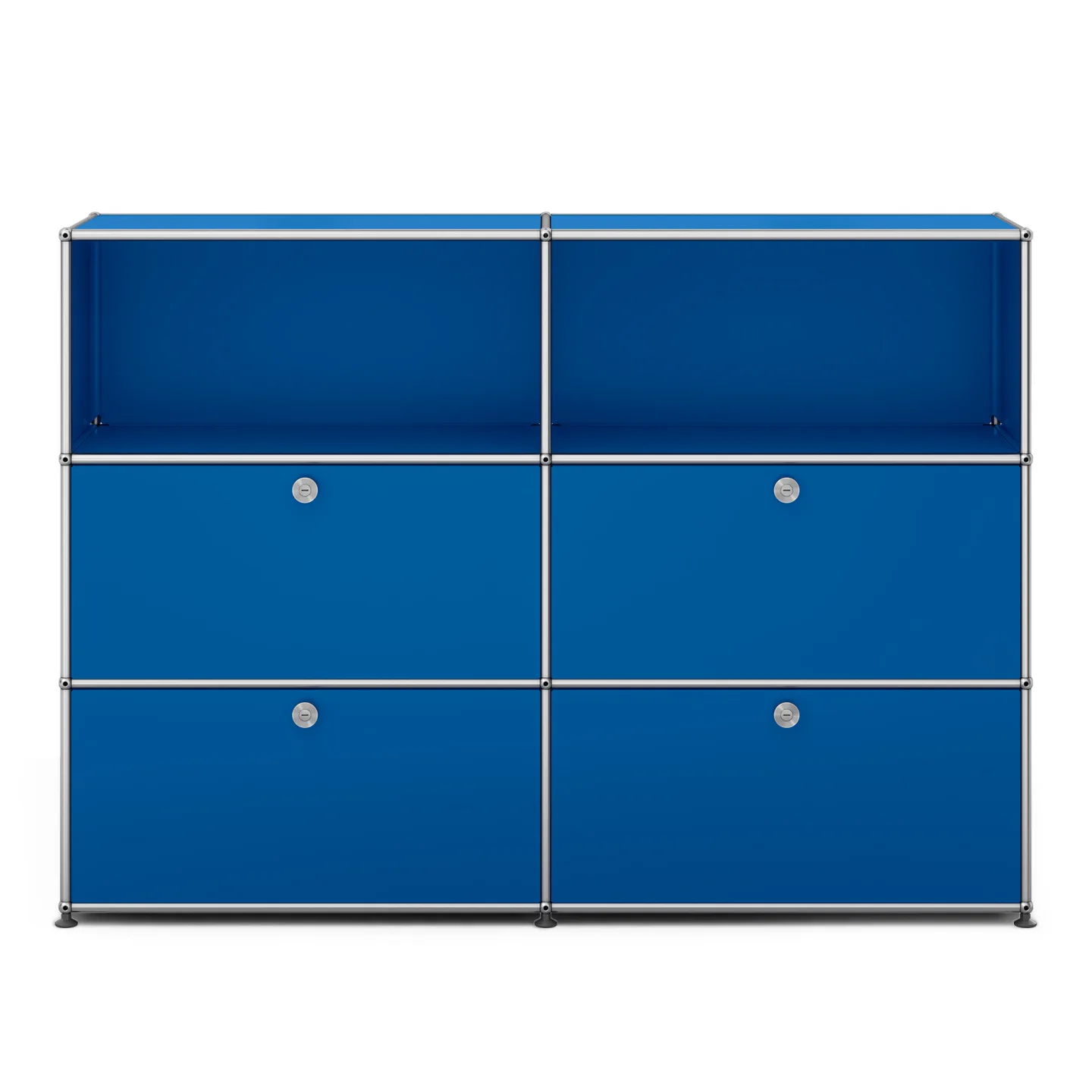 USM - USM Haller M64 27 Gentian Blue - Skänkar och sideboards - Fritz Haller & Paul Schärer - Blå - Metall