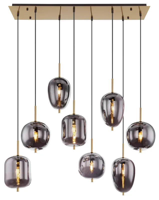 Globo Lighting - Blacky 102cm - Taklampa - Mässing