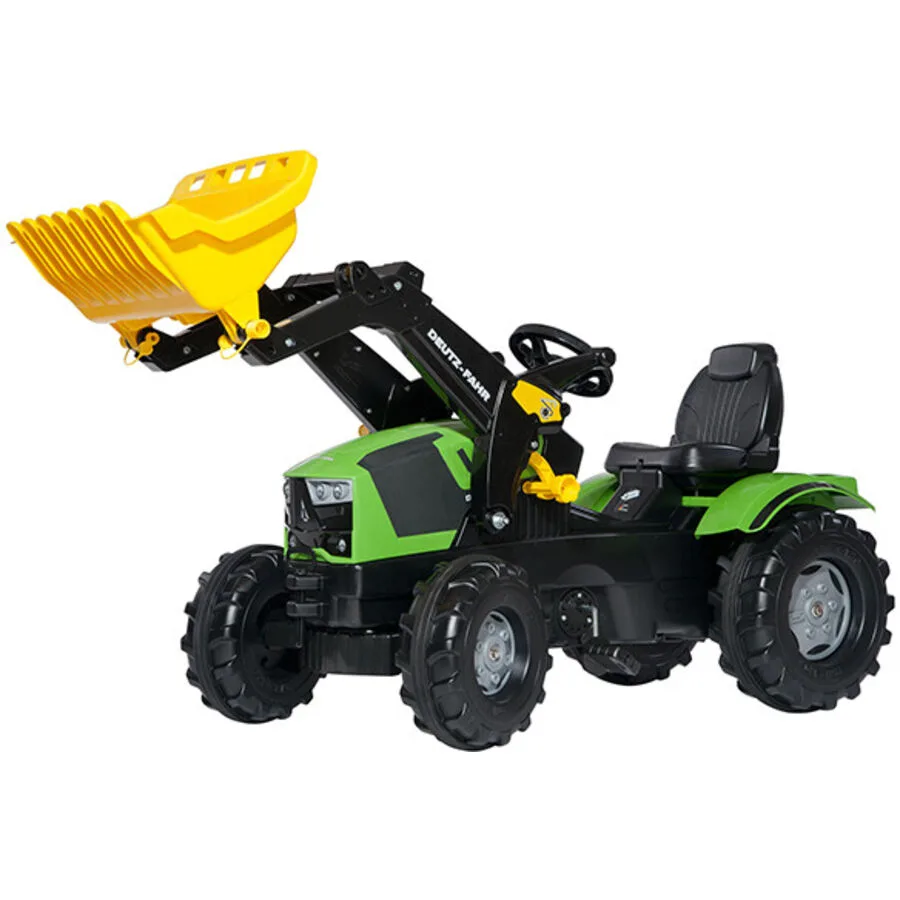 Farmtrac Deutz-Fahr mit Lader Rolly Toys Grün Kunststoff - Farbe: grün/schwarz