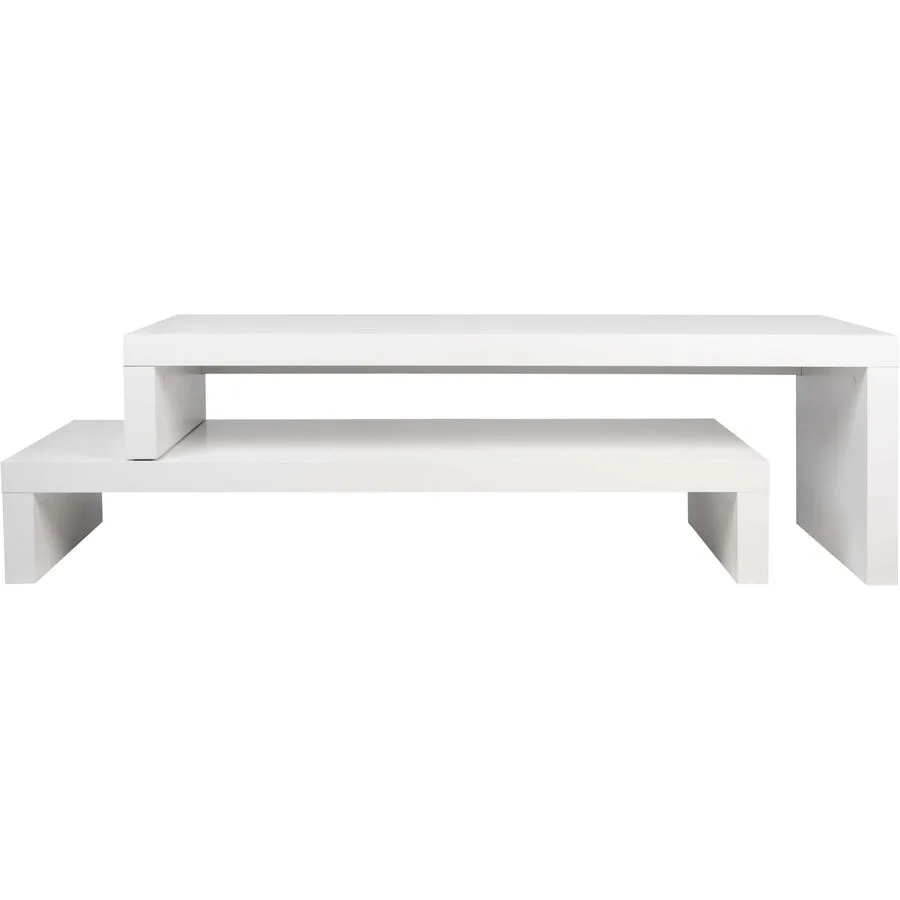 TV-Möbel Coast reinweiss Holz/MDF B 125 cm 50 kg