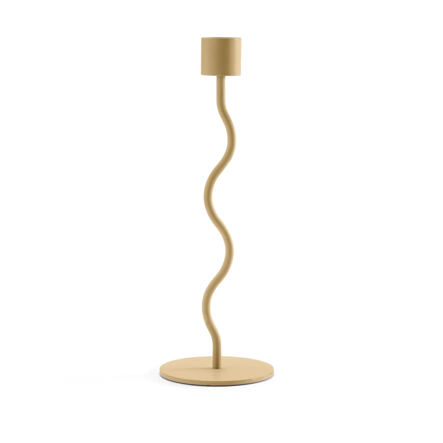 Cooee Design Curved Kerzenständer 23cm Peanut