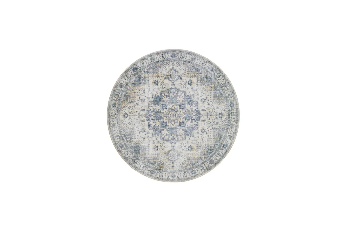 Tarfaya Friezematta Rund 200 cm - Natur