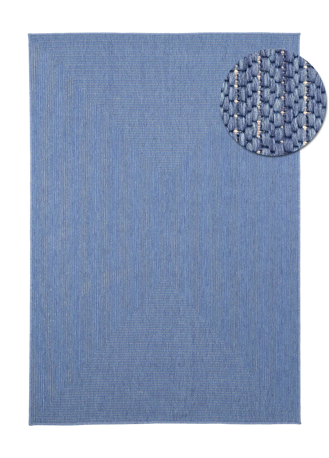 Innendørs/Utendørs tepper - Arlo (blå) (Størrelse: 80 x 150 cm)