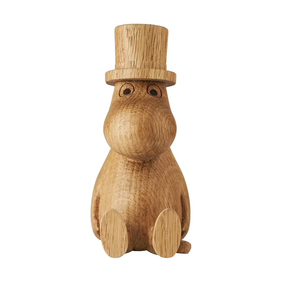 Dsignhouse x Moomin Mumin Holzdekoration Muminpapa 11 cm Eiche (FSC)