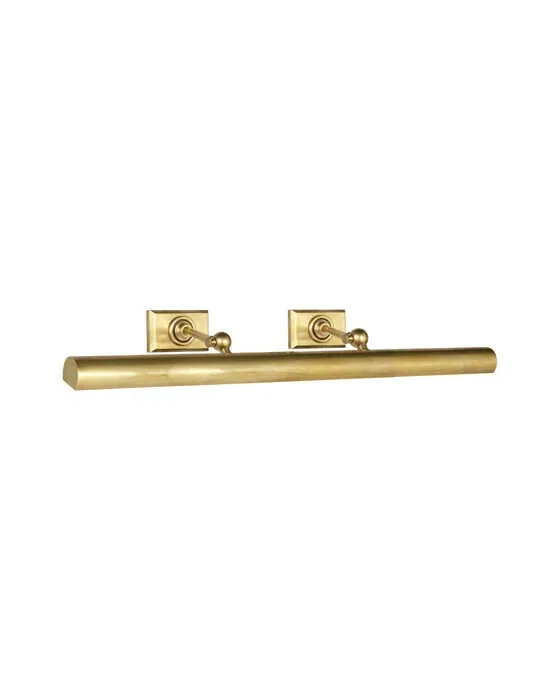 30" Cabinet Maker's Picture Light Antique Brass