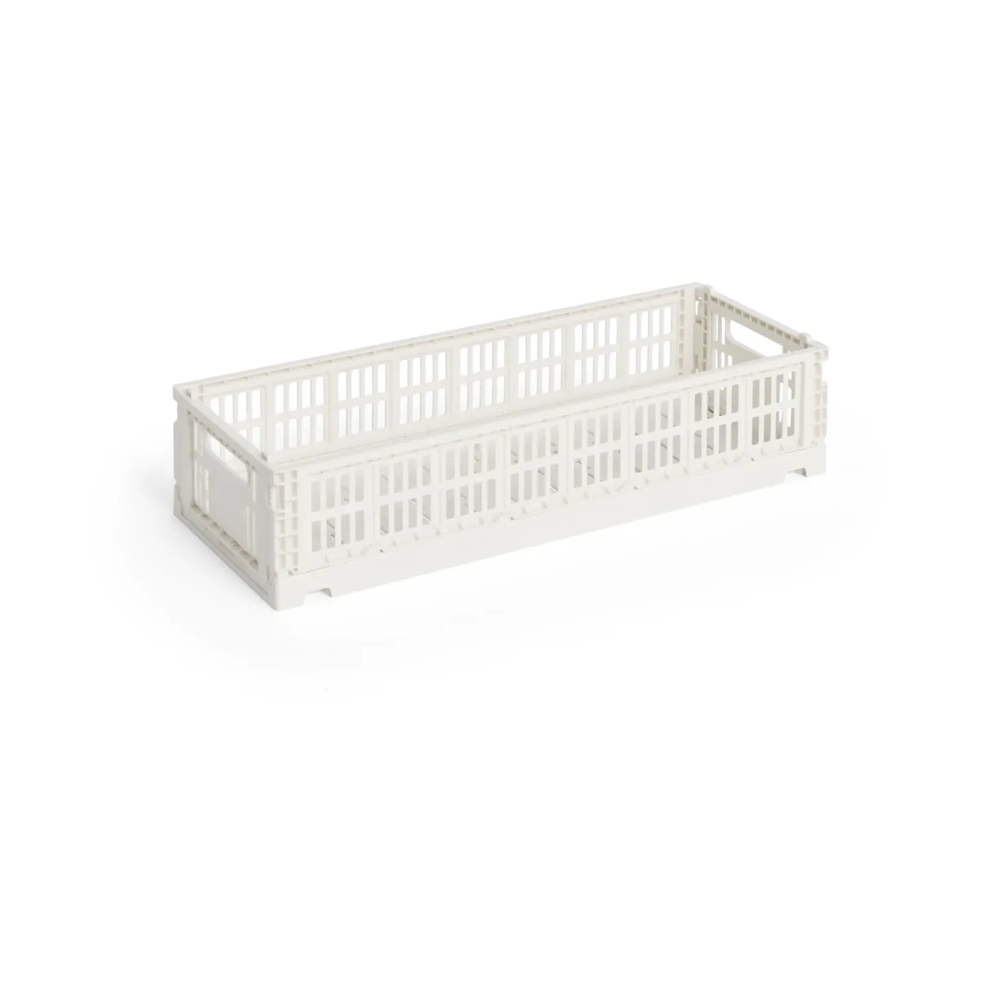 HAY Colour Crate Mini Oblong 13x34,5 cm Off white