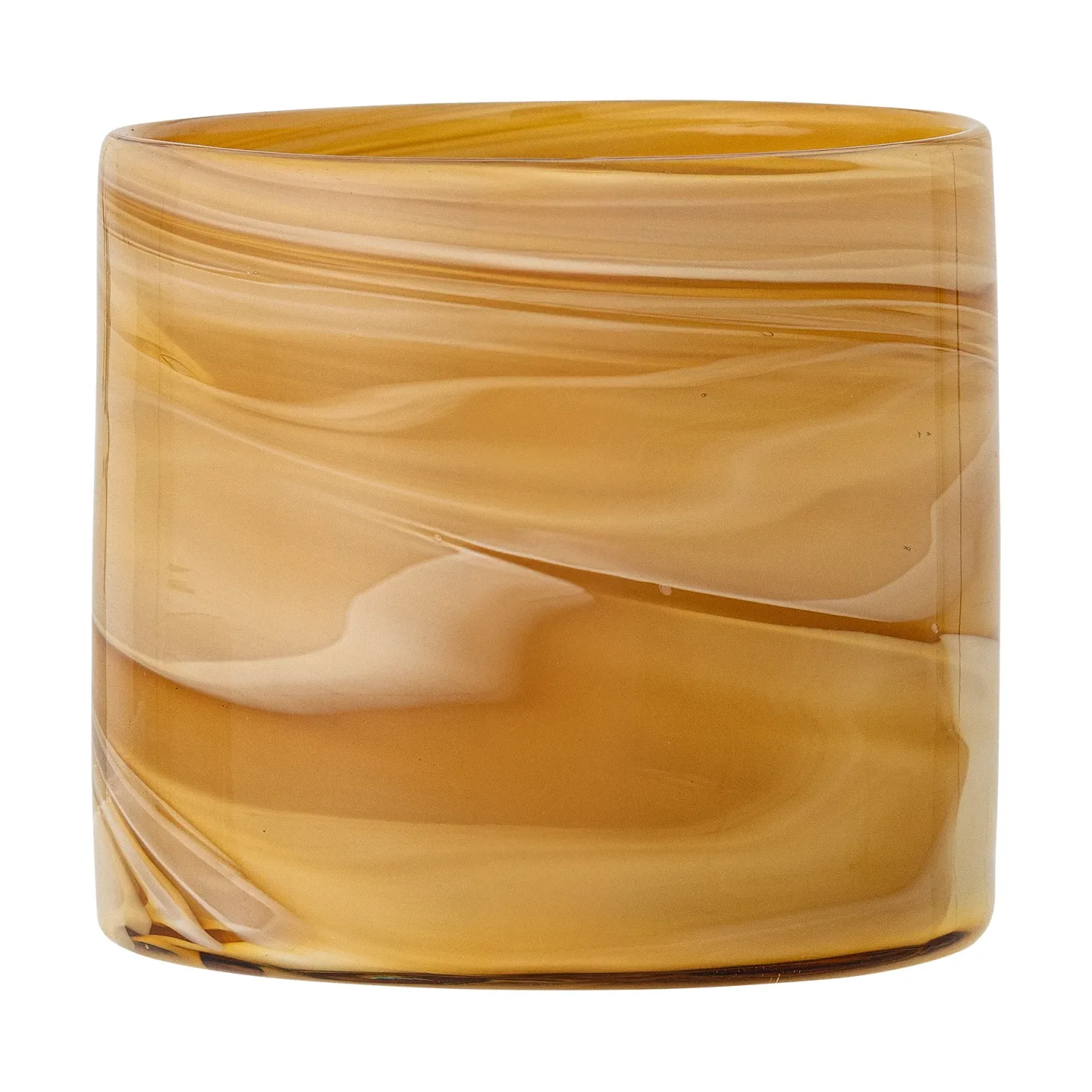 Bloomingville Sylas Votiv Kerzenhalter Orange