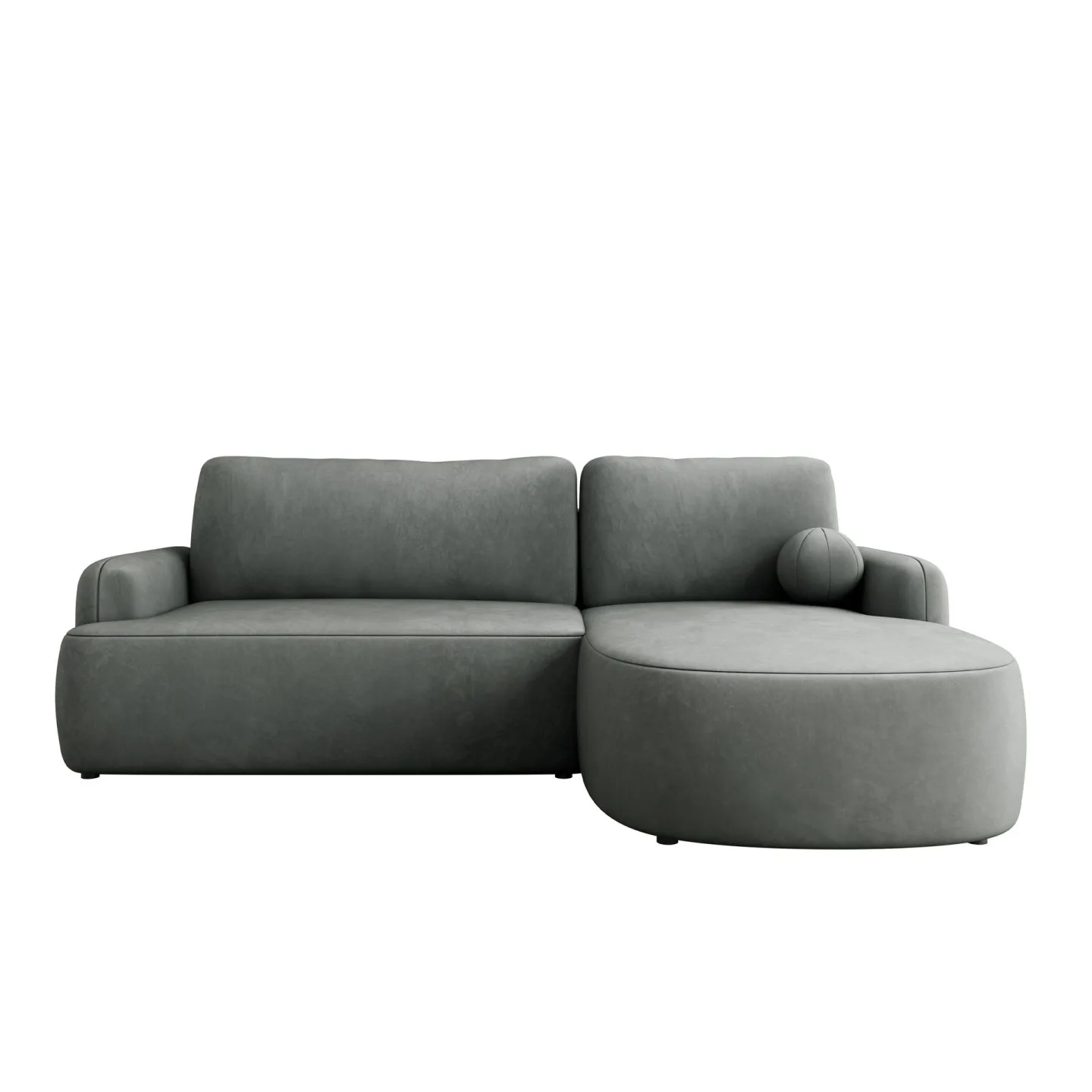 Branrel 3-sits Soffa med divan - grå