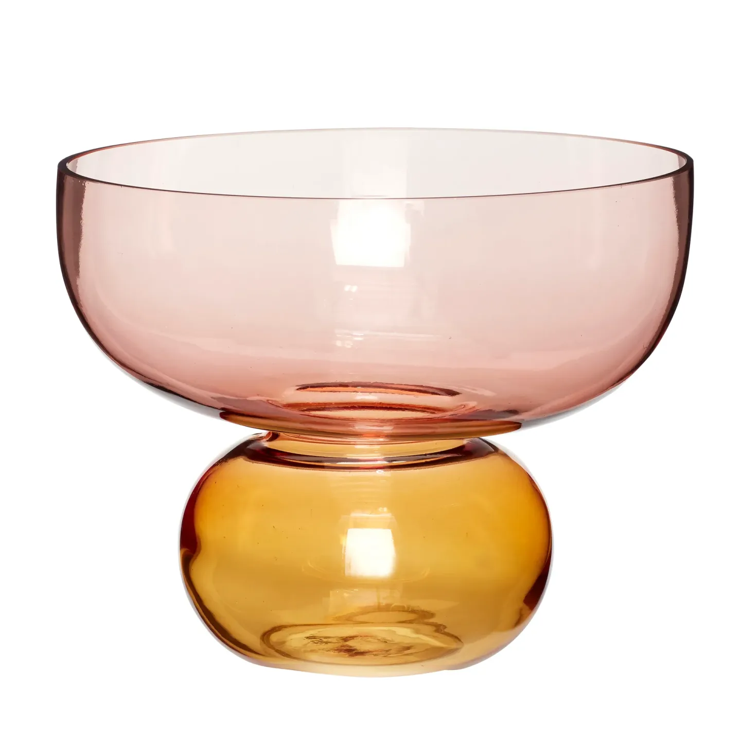 Hübsch Vase Ø25 cm Rosa-bernstein