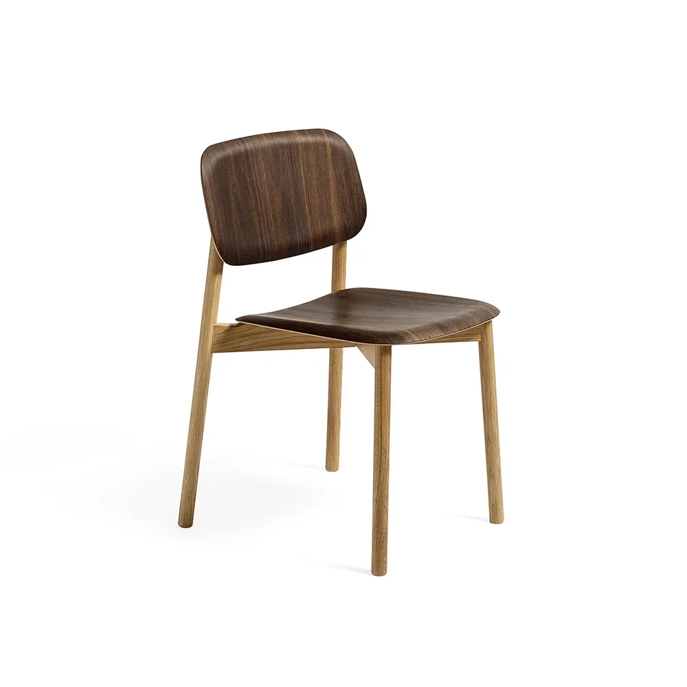 HAY Soft Edge 60 Stuhl Smoked oak-Eichengestell