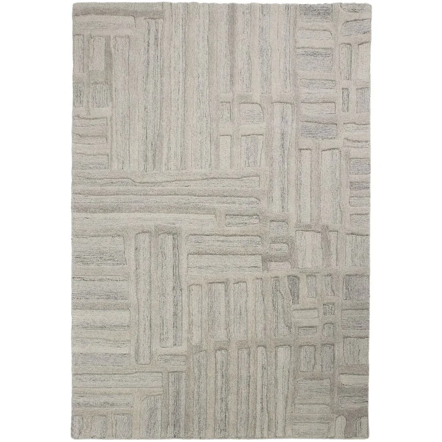Teppich Elmora Natur 100% Wolle 160 x 230 cm