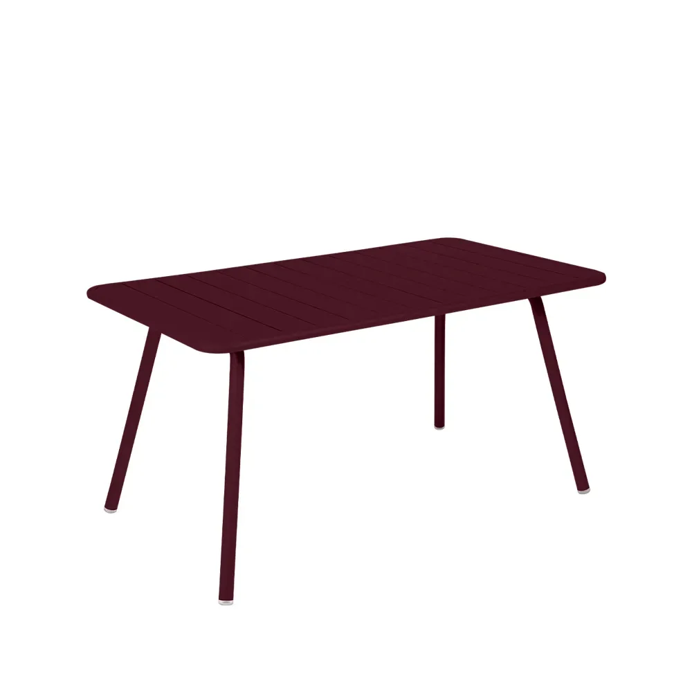 Fermob Luxembourg bord 143x80 cm Black cherry (vinröd)