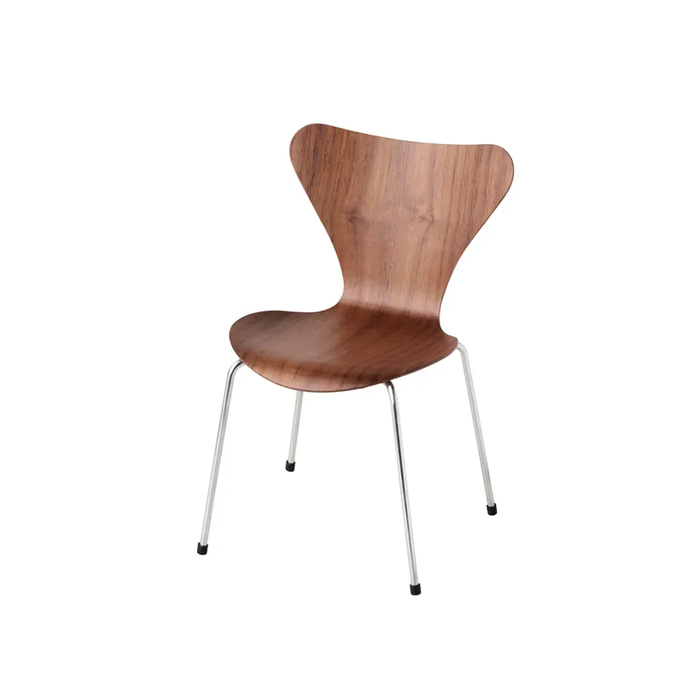 Fritz Hansen Series 7 stol miniatyr Walnut
