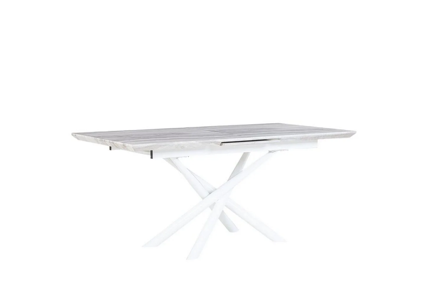 Moirax Matbord 200 cm Hopfällbart - Vit