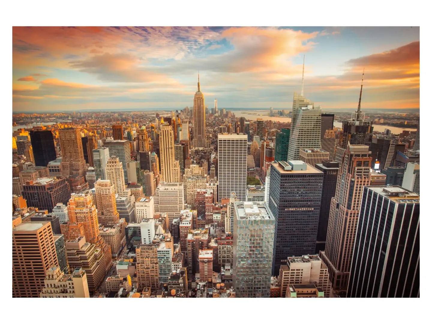 image LAND Digitaldruck auf Acrylglas New York Skyline | Schubiger Möbel