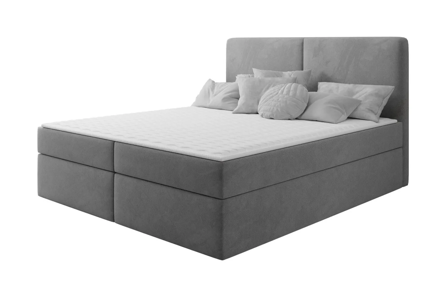 Garris Sängpaket Kontinentalsäng 140x200 cm - Grå