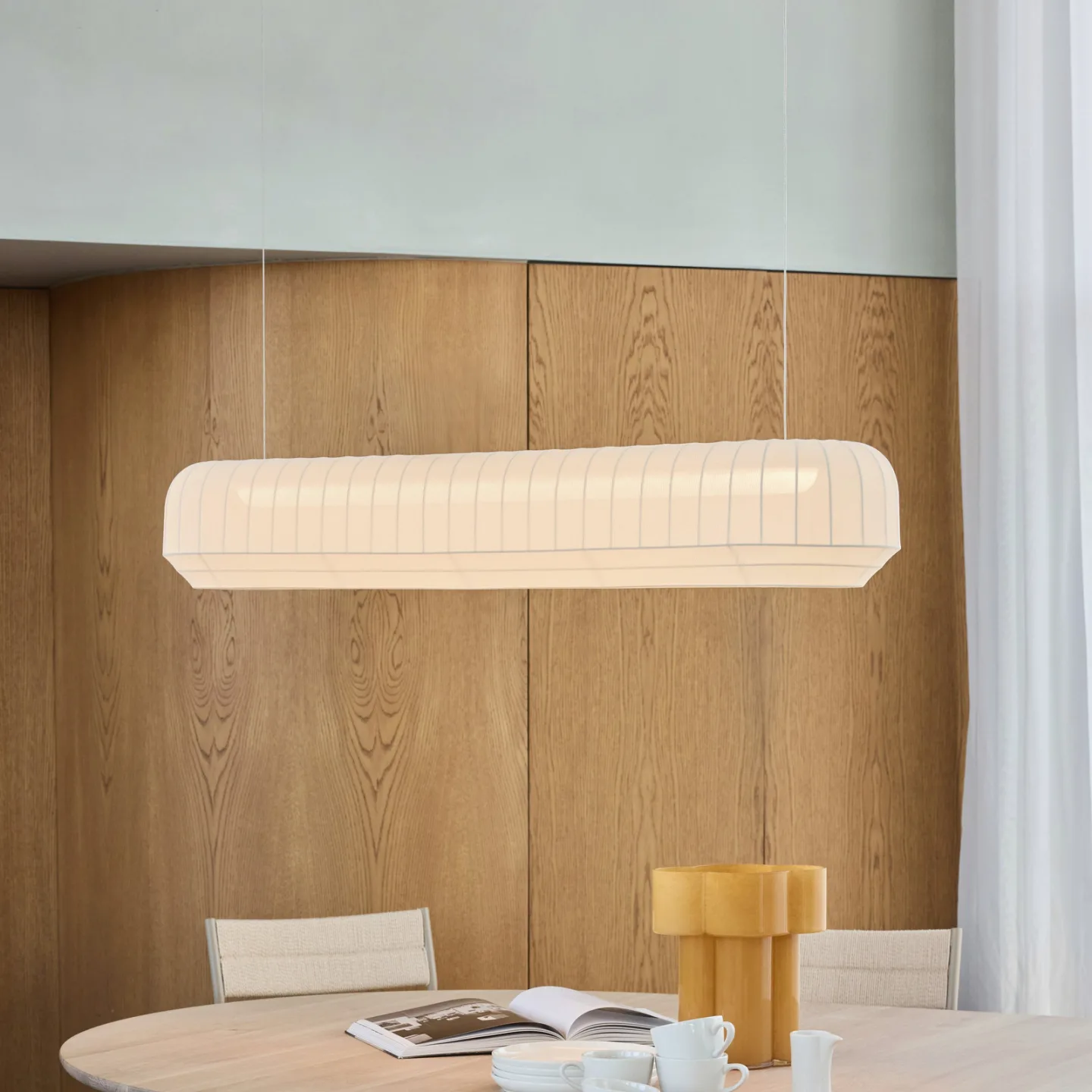 Northern Tradition pendel linear 120 cm White