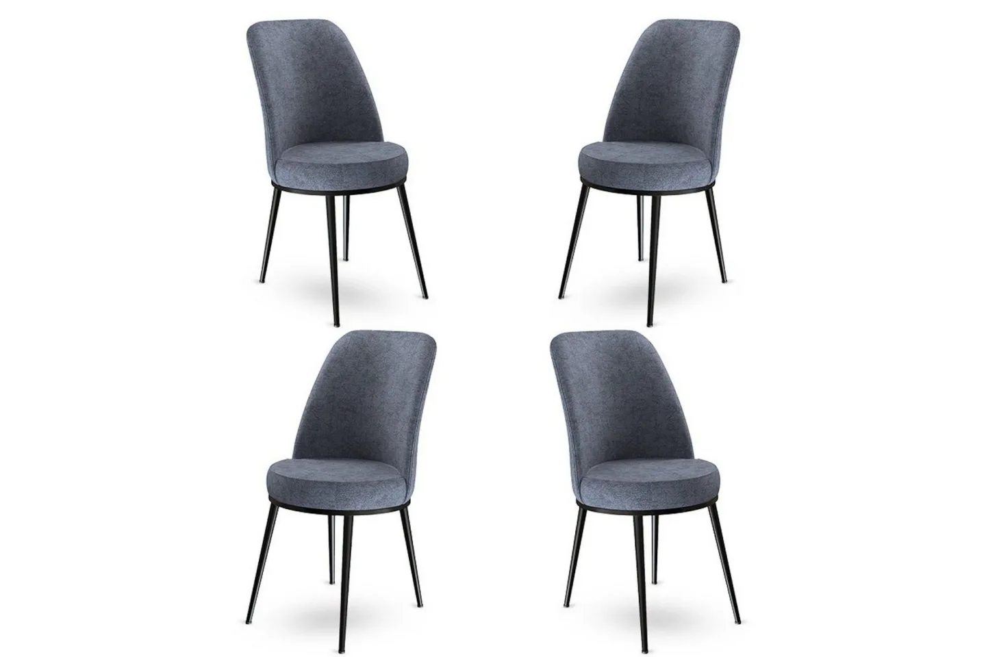 Matstol Orran Fume / Svart - Fume / Svart