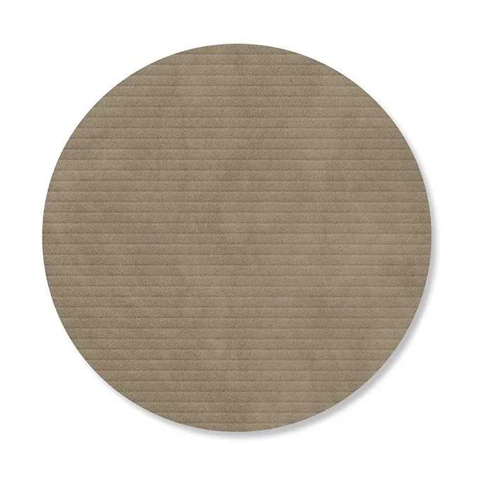 LIND DNA Corduroy Glasuntersetzer Nomad grey, circle