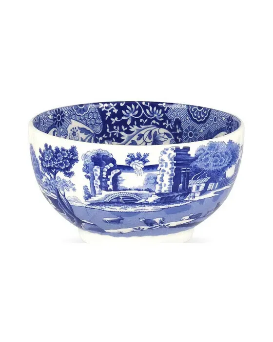 Blue Italian Bowl Blue/White