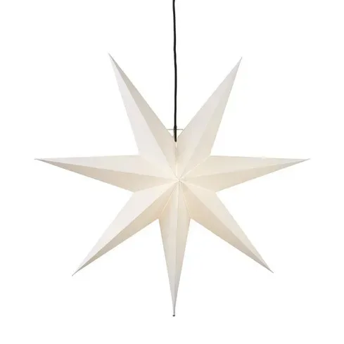 Star Trading Frozen adventsstjärna 70 cm vit