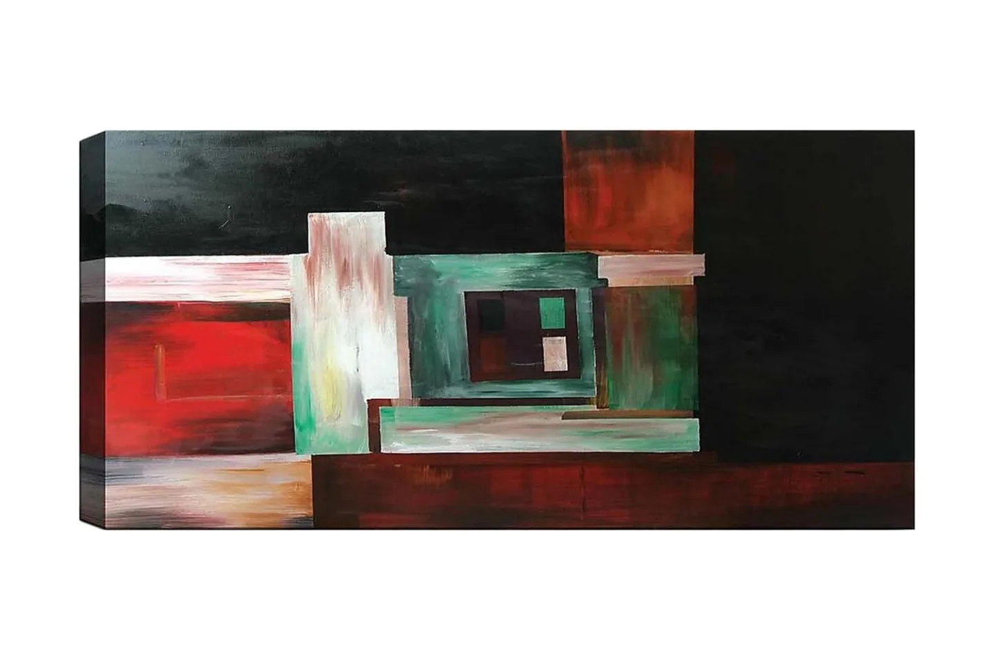 Canvastavla YTY Abstract & Fractals Flerfärgad - 120x50 cm
