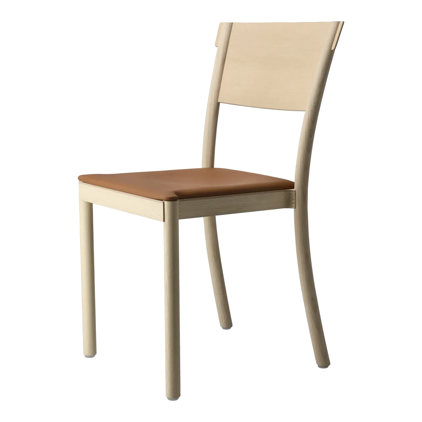 Gärsnäs Light & Easy stol Ask-white-elmosoft 33077