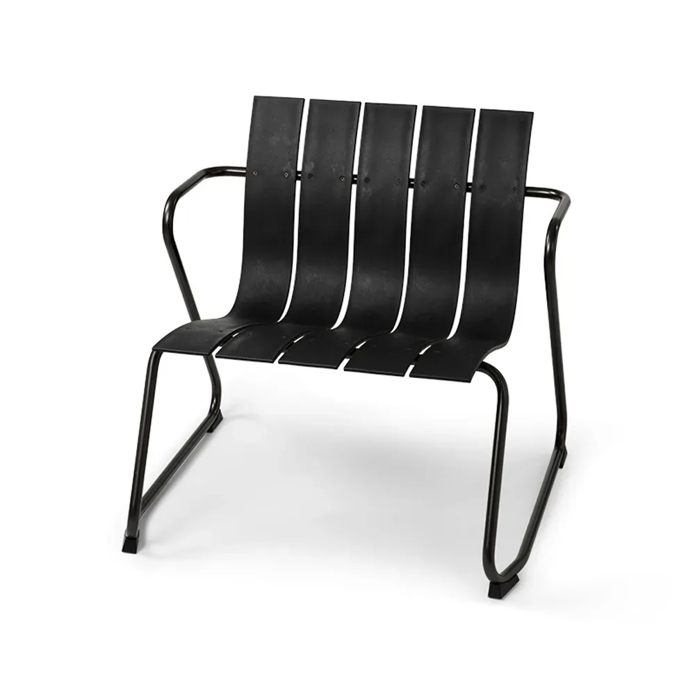 Mater Ocean Loungestuhl Black