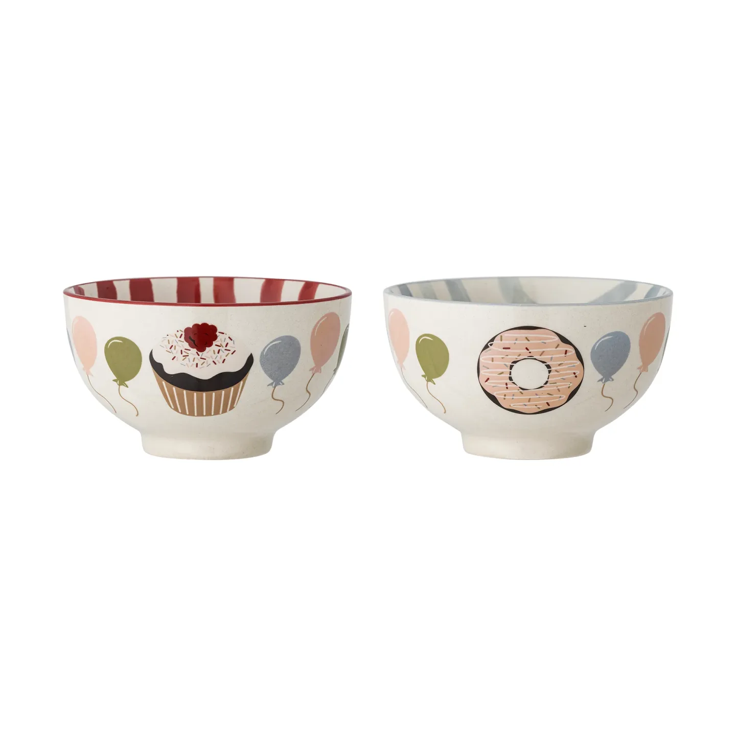 Bloomingville Darby Schale 55 cl 2-teilig Rot
