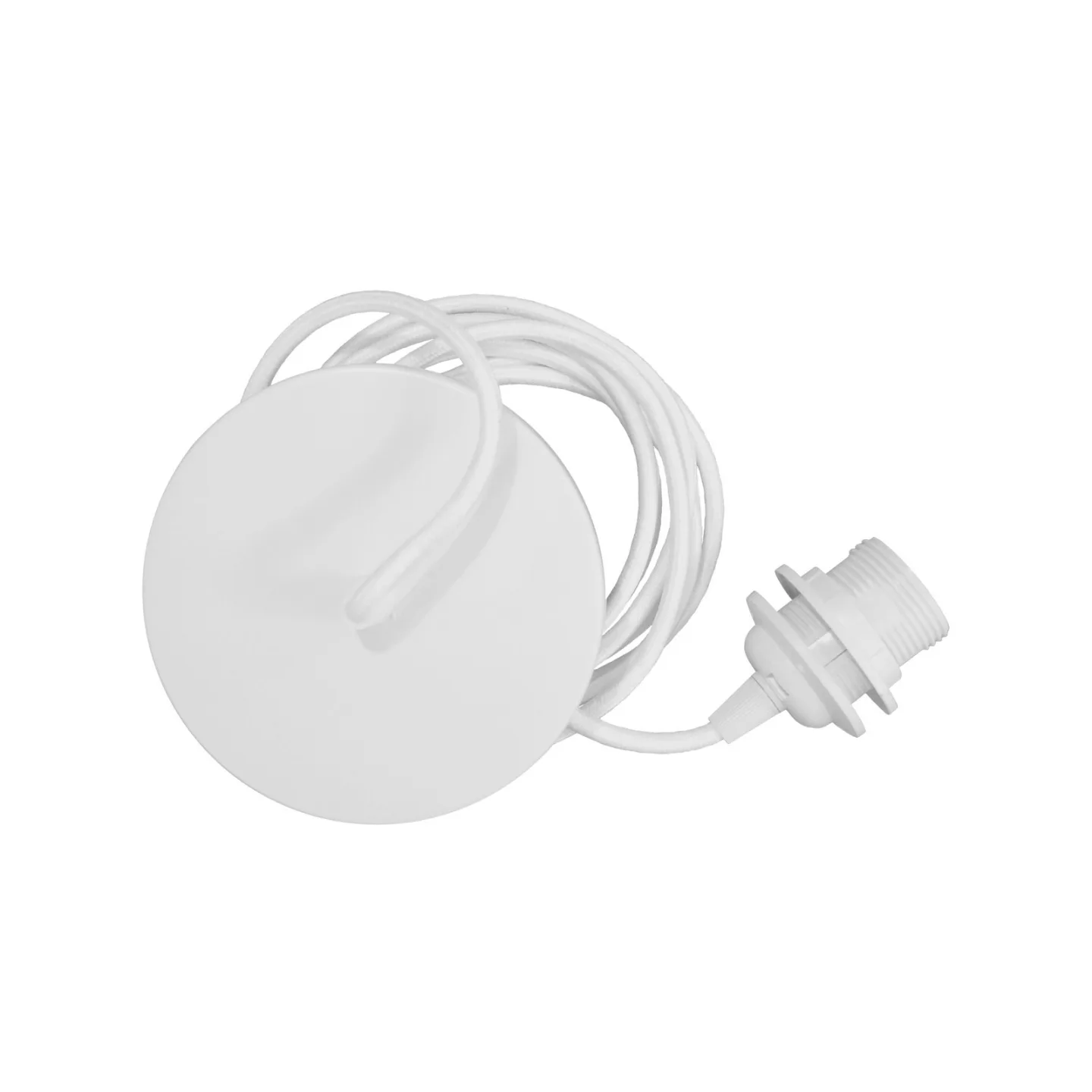 Umage Rosette Kabel-Set metall Weiß