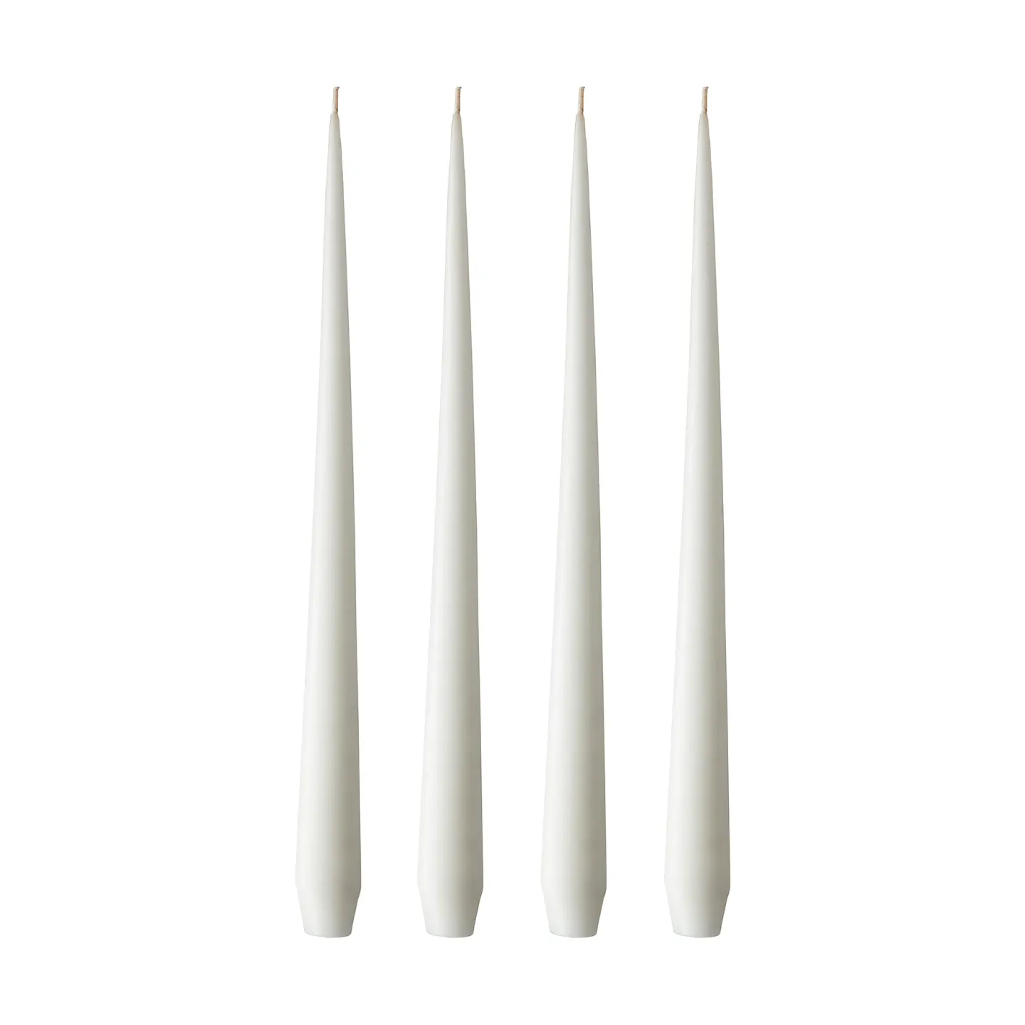 ester & erik ester & erik Kerze 4er Pack matt pure white, 42 cm