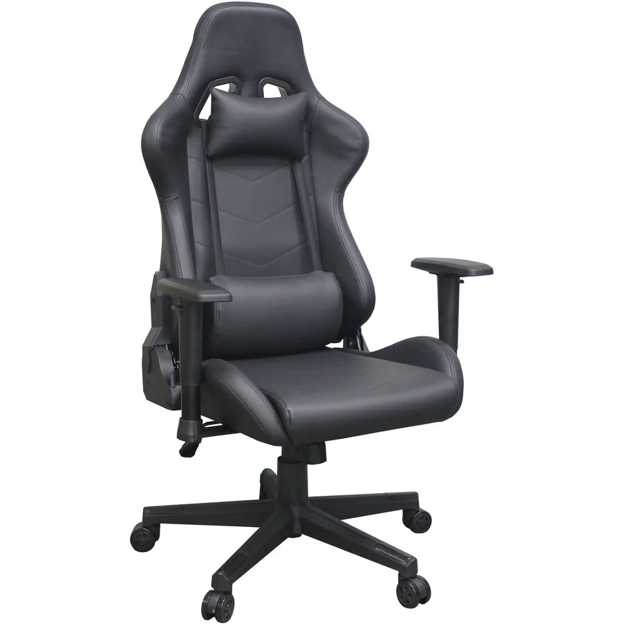 Bürostuhl Theron schwarz Kunststoff/Nylon H 137 cm
