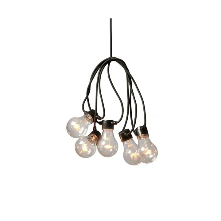 Konstsmide Slinga 10 ljus 1450 cm Svart