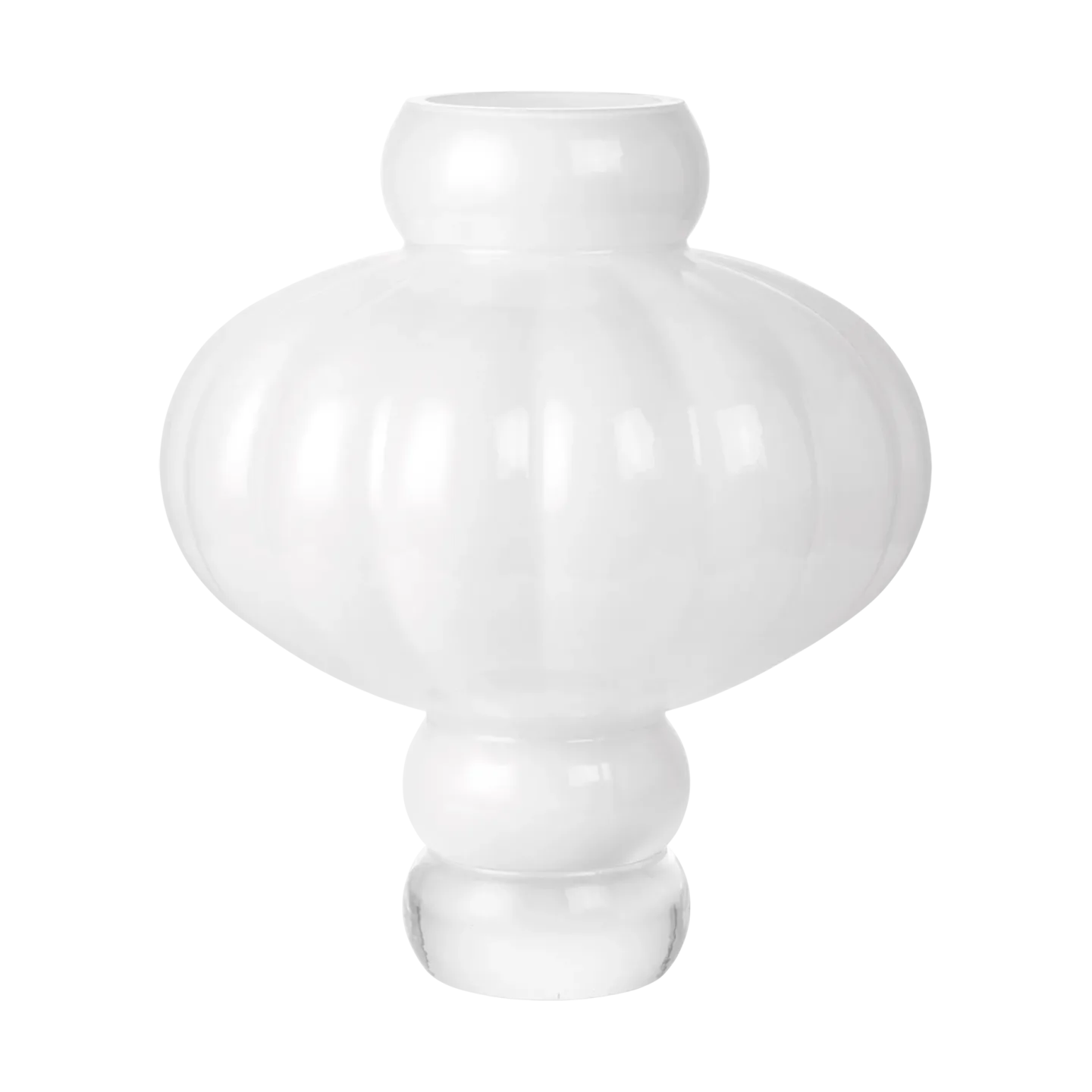 Louise Roe Balloon Vase 40cm Opal White