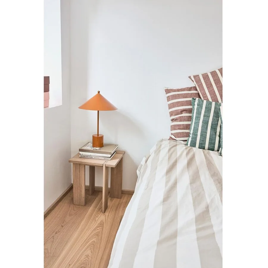 Kissenbezug OYOY Grün/Weiss Baumwolle B 50 T 50 cm - Material: 100% Bio-Baumwolle