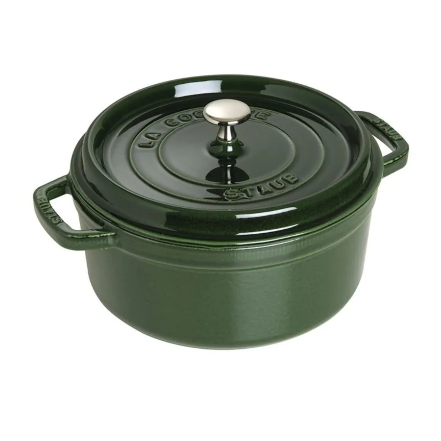 Gusseisen-Topf STAUB basilikumgrün Gusseisen B 30.3 cm