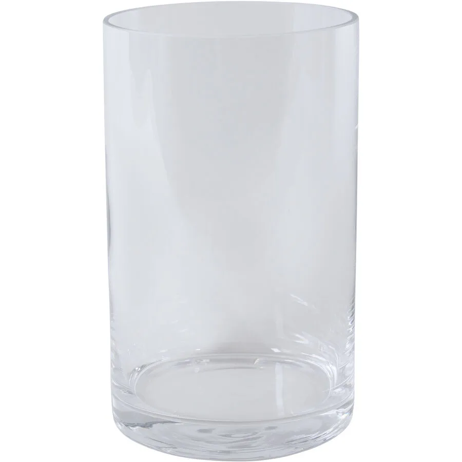 Vase Reduced Transparent Glas 25 cm