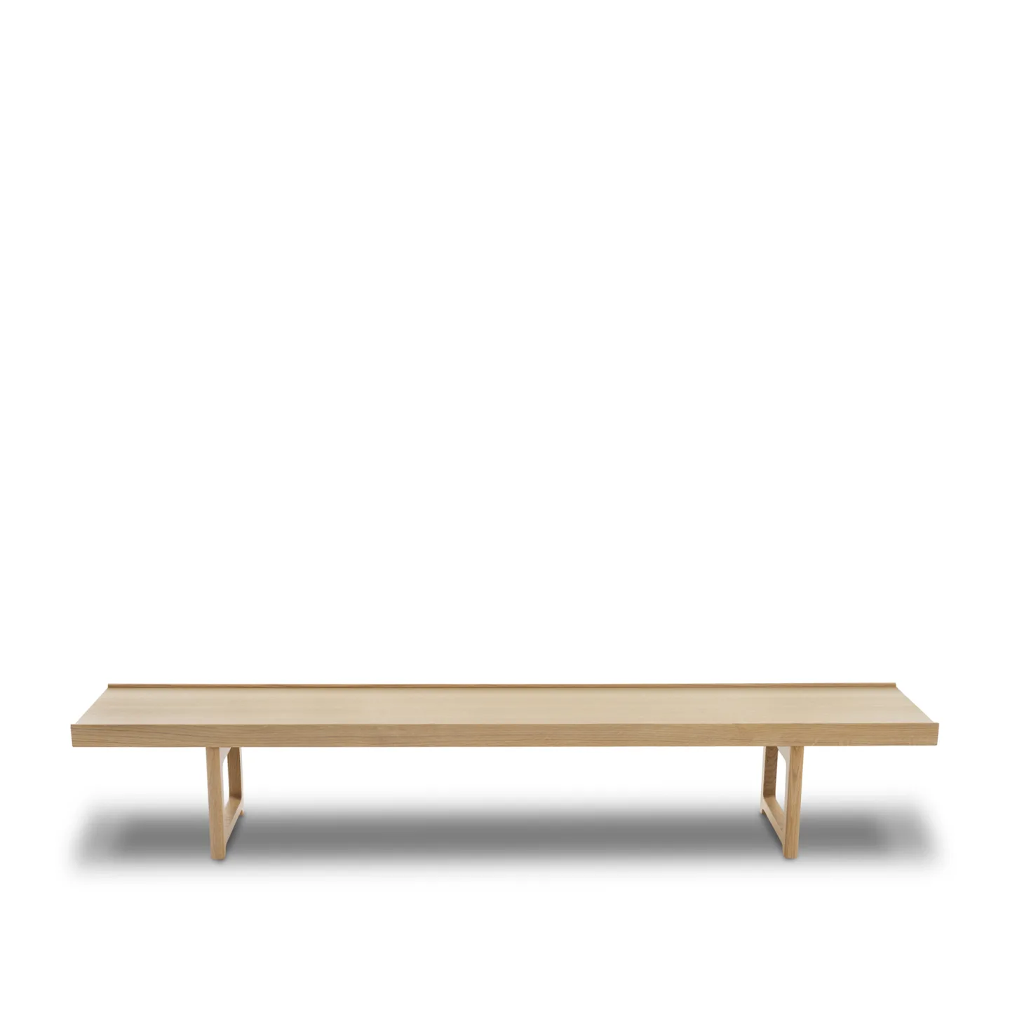 Fjordfiesta - Krobo 200 High / Natural Oak - TV-bänkar - Torbjøn Afdal - Träfärgad - Trä