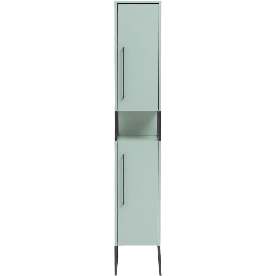 Badezimmerschrank Citron mint Holzwerkstoff B 30.4 cm T 33.1 cm H 183.4 cm