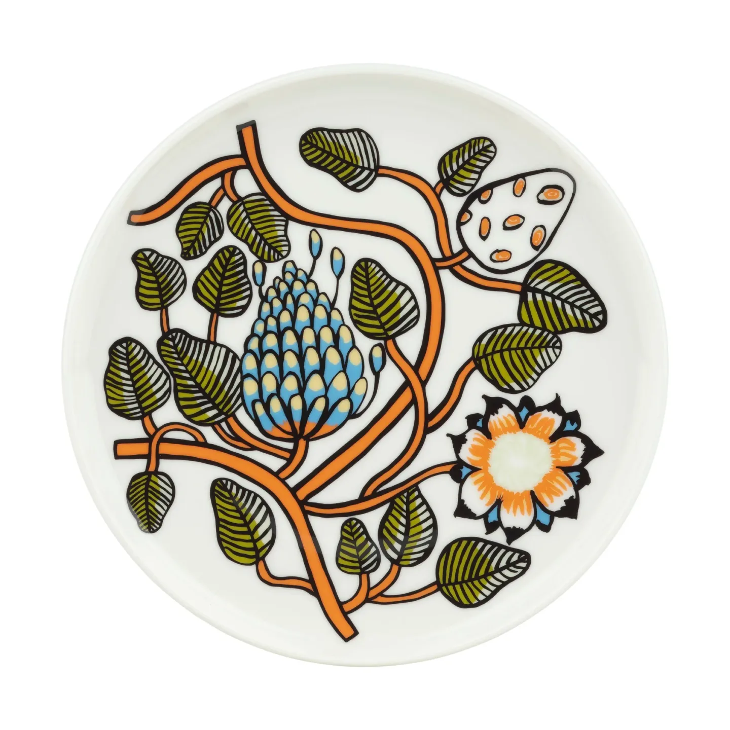 Marimekko Tiara Teller Ø20 cm Weiß