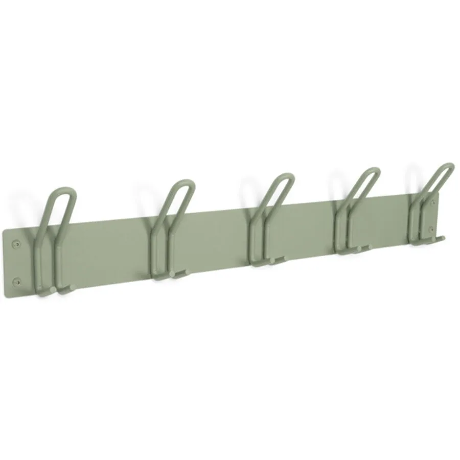 Spinder Design Garderobenleiste Hesta dusty green Stahl H 14 cm