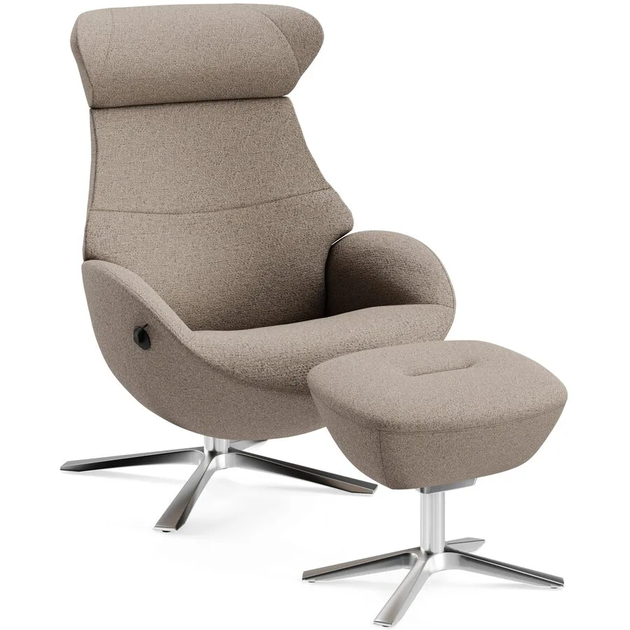 Conform Relaxsessel Daja Braun Stoff 180 cm 163 cm - Möbel Konfigurator: Traummöbel individuell zusammenstellen