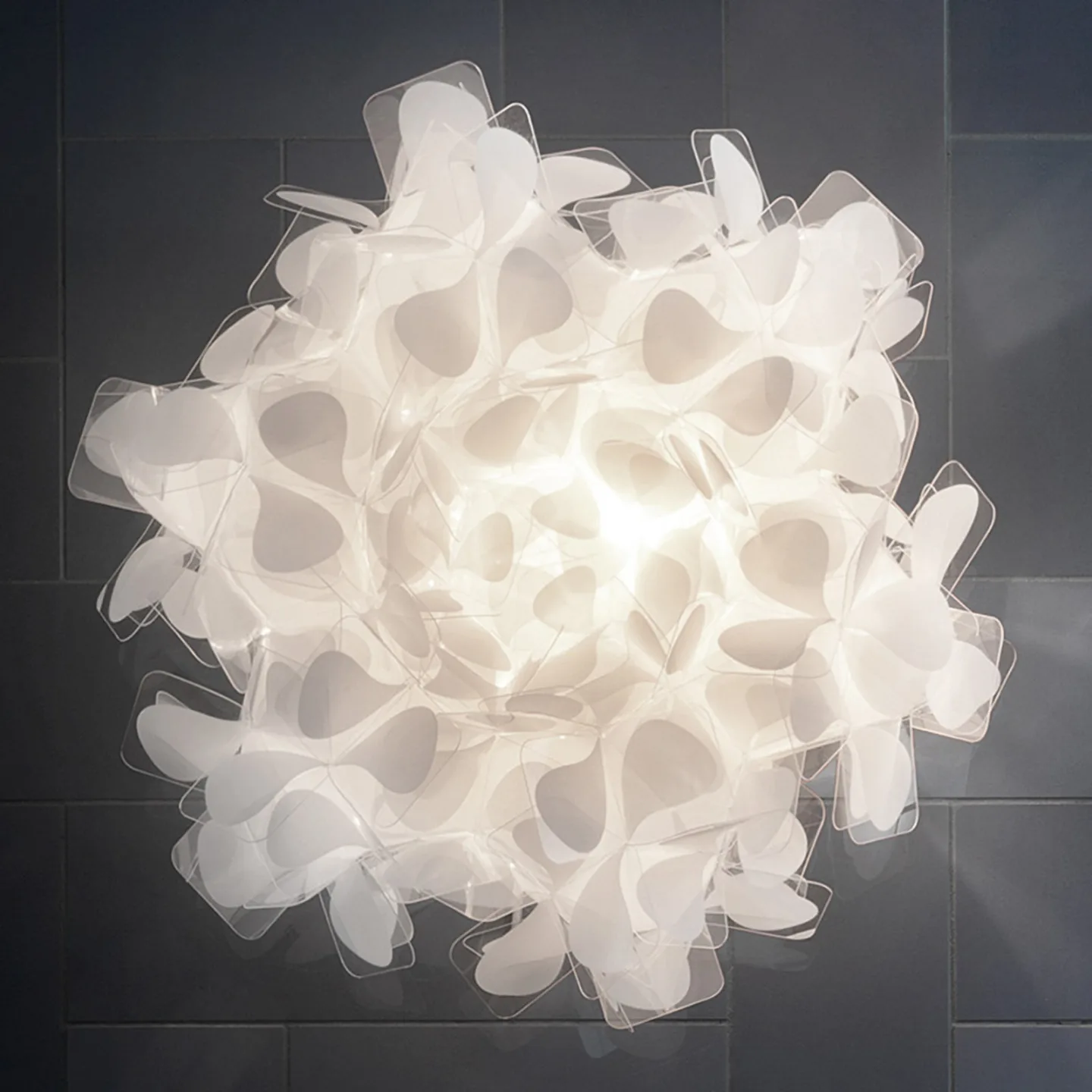 Clizia Mama Non Mama Wandlampe weiß Ø53cm - Slamp - Wohnzimmer - Design - Kunststoff - Rund