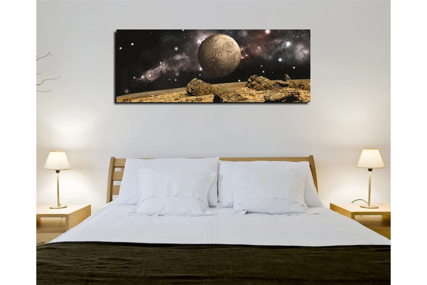 Dekorativ Canvastavla 30x80 cm - Flerfärgad