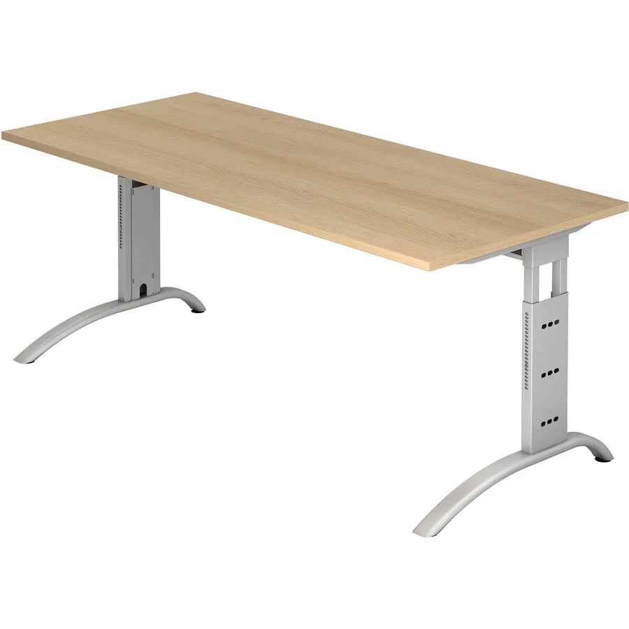 Schreibtisch Office eiche Holzwerkstoff B 180 T 80 cm